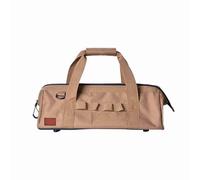 Keenso Bolsa de Herramientas Bolsa de Engranajes de Tela Oxford 1050D de Almacenamiento con Cremallera de 16,1 X 5,9 X 5,3 Pulgadas con de Suspensión Múltiple Asas Reforzadas para Acampar