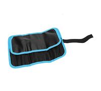 Keenso Bolsa de Pesca, Material de PVC Impermeable, Almacenamiento Duradero con Cierre de Gancho y Bucle para Equipo de Pesca Al Aire (Blue)