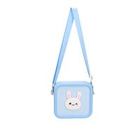 Keenso Bolsa de Silicona para Cámara para Niños de Gran Capacidad, Diseño de Animales de Dibujos Animados Lindo, Funda de Transporte para Cámara para Niños a Prueba de Golpes para Mayores de Tres