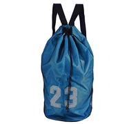 Keenso Bolsa para Llevar el Balón de Futbol, Mochila de Deporte con Cordón Gimnasio (29 * 23 * 3cm-Azul)