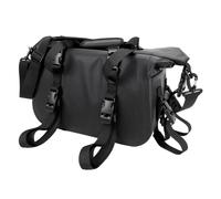 Keenso Bolsa para Portabicicletas TPU Almacenamiento en Rejilla Trasera a Prueba de Lluvia 30L de Gran Capacidad con Soporte Estructurado Apertura Amplia y Correa para el Hombro para Desplazamientos