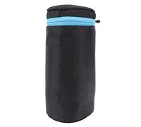 Keenso Bolsa Protectora Impermeable para Lentes de Cámara, Estuche de Neopreno para Lentes para Cámara DSLR, Conveniente para Llevar, Adecuado para Micro Individuales (XL)