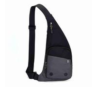 Keenso Bolsas de Cuerpo Cruzado, Bolso de Bakpack Bolso de Cofre Casual para Caminatas en Bicicleta (GREY