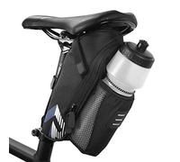 Keenso Bolso de Asiento Bicicleta con Soporte Botella de Agua para Librar