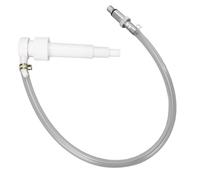 Keenso Bomba de Aceite de Engranaje de Unidad Inferior con Giro de Metal de 3/8 Pulgadas y Adaptadores de 8 Mm y 10 Mm para Botellas de un Cuarto de Galón Estándar Motores Fueraborda