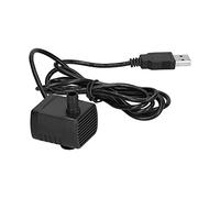 Keenso Bomba de Agua Micro Sumergible sin Escobillas para Acuarios y Fuentes de Interior DC5V Enchufe USB 170L/H Elevación de 100cm