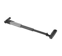 Keenso Bomba de Mano Mini Bomba de Aire Portátil para Neumáticos de Bicicleta Nylon ABS Diseño Telescópico de 3 Secciones de 19,5 a 41 Cm con Kit de Montaje para Bicicletas de Montaña y Pelotas (GREY)