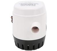 Keenso Bomba de Sentina Sumergible Automática de 24 V 750 GPH, Interruptor de Flotador Incorporado, Protección contra Incendios contra la Corrosión, con Sensor de Láminas Electrónico,