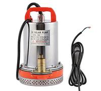 Keenso Bomba de Sumidero, Bomba de Utilidad Portátil Termoplástica Solar de Batería Pequeña para Piscina Jardín Estanque (12V)