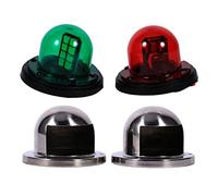 Keenso - Bombillas de luz de navegación LED para barco marino, luces traseras para barco marino