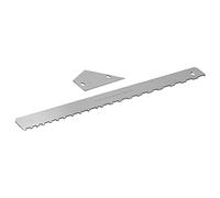 Keenso Borde Recto del Mástil de Guitarra, Herramienta de Acero Inoxidable para Mediciones Precisas, Balancín de Traste con Muescas para Músicos de Bajos Acústicos Eléctricos