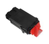 Keenso Botón de Parada de Emergencia Interruptor de Advertencia de Emergencia ABS OE 4B0941509C Reemplazo para Control de Luces de de 1997 a 2004 para Conductores Instalación Rápida y Ajuste Estable