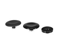 Keenso Botón de Perilla de Palanca de Botón de Perilla de Control ABS 8K0998068A 3 Piezas Reemplazo Directo Ajuste Preciso Negro para Reparación de Consola A8
