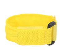 Keenso Brazalete LED, 3 Modos Brazalete LED para Exteriores Correr Ciclismo Trotar Luz de Seguridad Muñequera Reflectante Brazalete para Tobillo Brazalete con luz para Ciclismo(Amarillo)