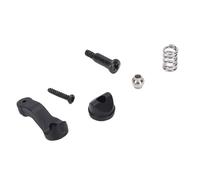 Keenso Brazo de Dirección Amortiguador RC, Kit de Brazo Servo de Plástico para Piezas de Actualización de Automóvil SCY 18101 18103 1/18 RC, Control y Estabilidad Mejorados para una Mejor