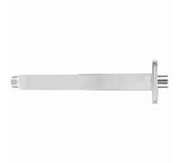 Keenso Brazo de Ducha de Acero Inoxidable de Alto Brillo para Cabezal de Ducha de Techo de Baño - Instalación Rápida, Adecuado para Cabezal Oculto - Tubo de Brazo Elegante y Estable (20,3 cm/8