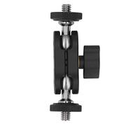 Keenso Brazo de Fricción Articulado con Ajuste de Múltiples ángulos y Cabezal de Bola a Prueba de óxido para Abrazaderas de Montaje de Cámara, Material de Aleación de Aluminio Duradero para