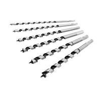 Keenso Brocas de Ojos con Alto Carbono de Acero - de Madera de Eje para el Hecho para la Herramienta de Dispositivos de Agujeros de Carpintería para Trabajos de Madera de Perforación Rápida 6 Piezas