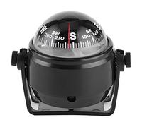 Keenso Brújula Marina LED de 12 V, Brújula de Navegación Pivotante Iluminada con Ajuste de Declinación Magnética para Barcos, Yates, Barcos, Vehículos, Viajes Al Aire Libre