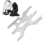 Keenso Buceo Multi Herramienta, Buceo Multi Herramienta Regulador Acero Inoxidable