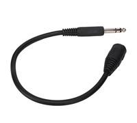 Keenso Cable Adaptador DIN Hembra de 5 Pines a Macho de 6,35 Mm con Conexión Estrecha Núcleo de Cobre para Calidad de Sonido Profesional Plug and Play para Estudio de Grabación