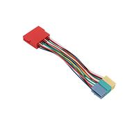 Keenso Cable de Altavoz para Coche, Adaptador de Audio de 20 Pines, Conector ISO para Beta Gamma Rhapsody RNS-MCD RNS-MFD con Transmisión Rápida y Menos Interferencias para Corrado