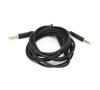 Keenso Cable de Auricular A30 con Control de Volumen, Línea de de 2 M para Mejorar la Calidad del Sonido, para los Amantes de la Música