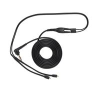 Keenso Cable de Auriculares, Cable Bellamente Elaborado para SE215 SE425 SE535 SE846 UE900, Ideal para Entusiastas de la Música (Black Wheatless)