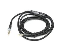 Keenso Cable de Auriculares con Control de Volumen, Cable de de Alta Resolución para la Nube, 1,5 M de Alambre Masculino a Macho, Adecuado para la Nube - Amantes de la Música