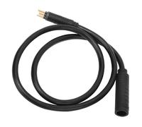 KEENSO Cable de extensión de Motor de Bicicleta eléctrica,de Rueda Impermeable de 9 Pines para Bicicleta eléctrica Cable de Hembra a Macho Accesorio(1.5 * 600mm)
