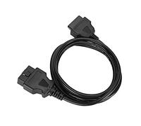 Keenso Cable de Extensión OBD2, Conector de Diagnóstico Macho a Hembra de 16 Pines de 1,5 M con Fácil Instalación, para Herramienta de Diagnóstico Universal de Automóvil