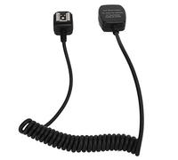 Keenso Cable de Flash de Cámara de 1, Diseño de Interruptor de Bloqueo de Cable de Resorte para Z6 II SB-700 de Zapata de Flash de Cámara Adecuado para SB-800 -910