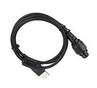Keenso Cable de Programación USB Estable para Walkie Talkie para Radios Hytera, Conexión Confiable a PC, Material ABS Negro, Adecuado para Radios de la Serie RD