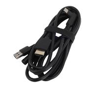 Keenso Cable para Tableta de Dibujo Gráfico Cable USB de CA 3 en 1 Duradero para KAMVAS Pro 12 13 16 Conveniencia Plug and Play para Artistas y Diseñadores Digitales Negro