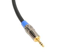 Keenso Cable XLR Balanceado Macho a Estéreo de 3,5 Mm para Computadora DSLR, Cable de Micrófono de Salida Mono Dual