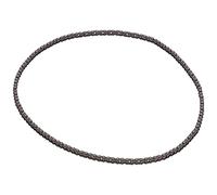 Keenso Cadena de Transmisión de 136 Eslabones, Modificación de Aleación de Acero para Mini Moto de Cross de 43, 47, 49, PIT Bike Pocket Mini Quad Bike ATV, con Fácil Desmontaje para