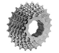 Keenso Caja de bicicleta de acero de níquel y cromo, 10 velocidades, 11, 25 dientes, cambio suave, piñón de acero de 285 g para viajeros de carretera y ciclistas