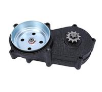 Keenso Caja de Cambios de Transmisión de Motocicleta para Mini Motos de | Caja de Cambios de Aleación de Aluminio, Transmisión de Embrague de Doble Cadena, Salida de Potencia Estable, Antidesgaste