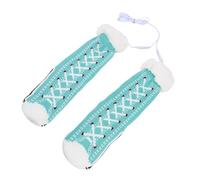 Keenso Calcetines Calentadores de Pies Eléctricos, Calcetines Calentados por USB, Práctico Cable USB, para Invierno en Interiores, esquí, Camping (Lago)