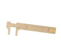 Keenso Calibrador Vernier de Latón, Herramienta de Medición Precisa de Estilo Retro para Joyería y Reparación, Escala Doble de 6" (Escala de 100 mm)