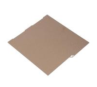 Keenso Cama de Construcción para Impresora 3D, Lámina Texturizada de Doble Cara PEI Dorada para 3, Fácil Extracción del Modelo, 256x268mm