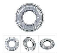 Keenso Cama de Gatillo Lazy Susan - Placa Donante Galvanizada Sostenible para la Rotación Suave - Gabinetes de Esquina, Estantes de Revistas y Más (5,5 Pulgadas)