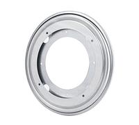 Keenso Cama de Gatillo Lazy Susan - Placa Donante Galvanizada Sostenible para la Rotación Suave - Gabinetes de Esquina, Estantes de Revistas y Más (20.3 cm/8 Pulgadas)