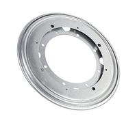 Keenso Cama de Gatillo Lazy Susan - Placa Donante Galvanizada Sostenible para la Rotación Suave - Gabinetes de Esquina, Estantes de Revistas y Más (9in)