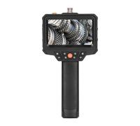Keenso Cámara de 4.3 Pulgadas de énfope de 1080p Cámara de Serpiente de Inspección con 8 Luces LED para la Inspección de la Tubería, IP67 (1M)