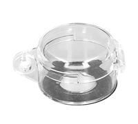 Keenso Capa Protector de Interruptor de Botón de PC Transparente de 22 Mm para Interruptor de Perilla de Parada de Emergencia, Instalación Fácil para Uso Industrial