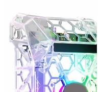 Keenso Carcasa de Enfriamiento de Cabezal de Impresión 3D Ligera con Iluminación RGB Dinámica para P1P P1S Ajuste Universal 58x52x104mm