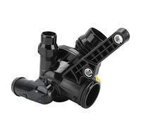 Keenso Carcasa del Termostato del Motor Termostato de Refrigerante ABS OE 11537600584 Controles de Reemplazo Directo Flujo de Refrigerante Se Adapta a F20 F21 F30 F31 para Uso de Reparación