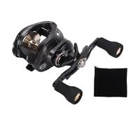 Keenso Carrete de Baitcasting de 20 Kg, Relación de Transmisión de 6,3:1, de Doble Balancín, Ideal para Diestros, Compatible con Lances Largos.