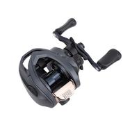 Keenso Carrete de Pesca, Carrete de Pesca de de Frenado Dual con un Diseño Cómodo, Control Rápido y Eficiente, Experiencia de Mejorada, Rendimiento de Fundición Suave, Aluminio Liviano (Q1 Mano